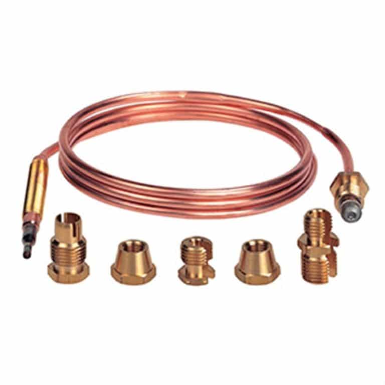 Thermocouple Universel 900 Mm Pour Cuisinière à Gaz - Avec 5 écrous, Sécurité Anti-fuite | Compatible Four, Chauffage, Appareils à Combustion - 10